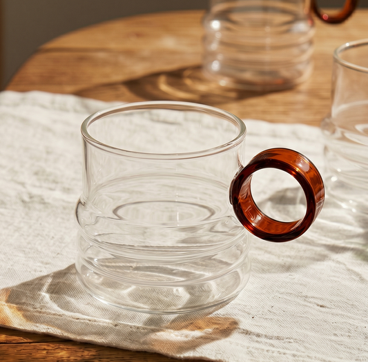 Taza Sixties Caramelo